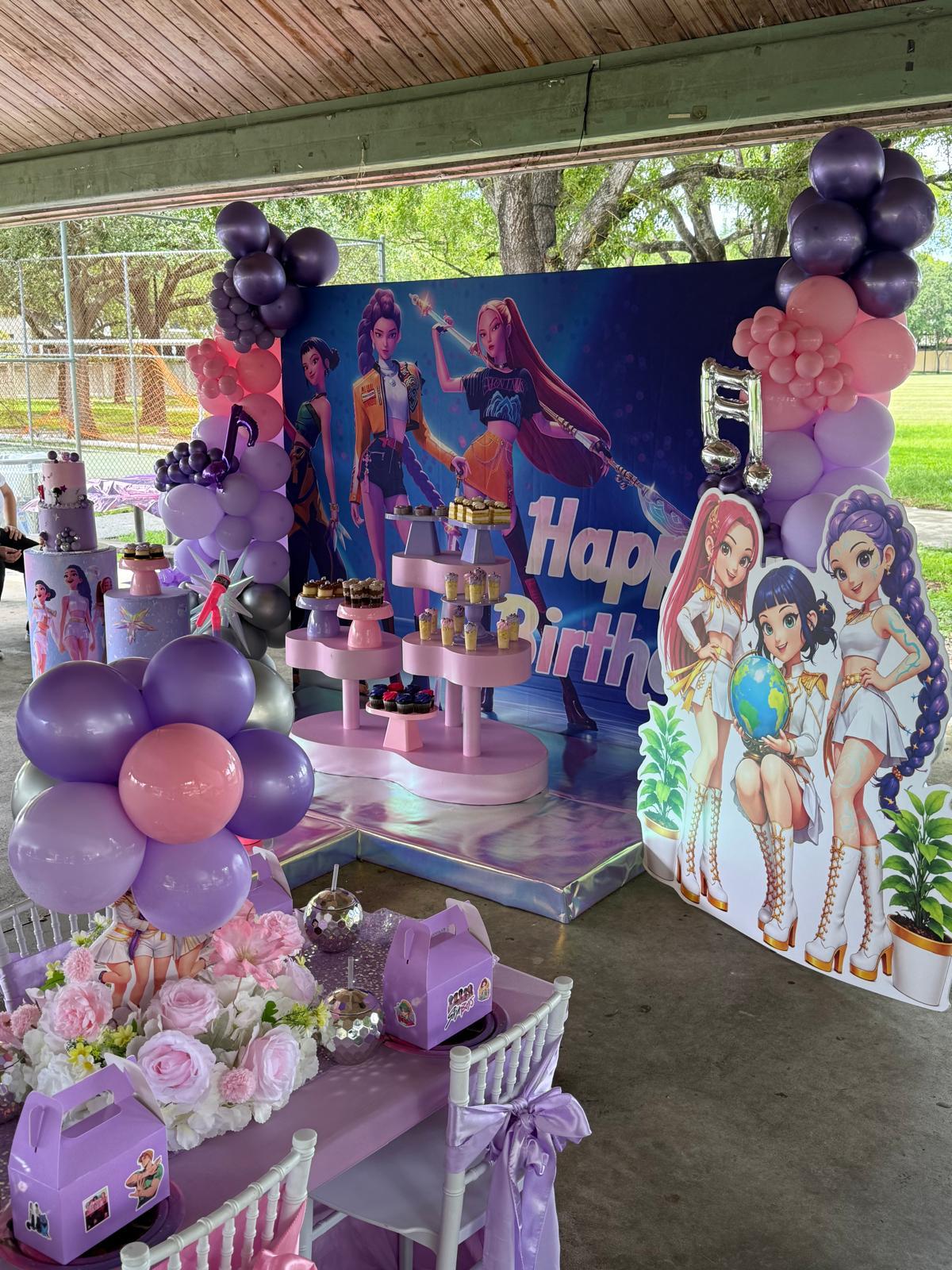 Decoración temática de Magic Party Event